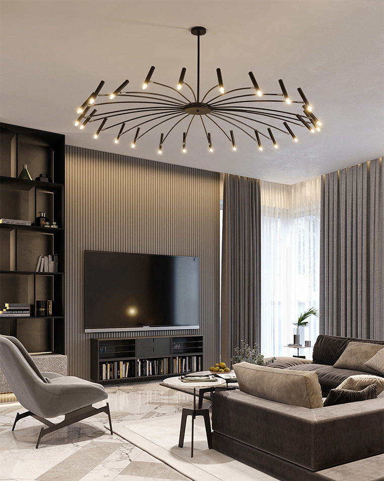 WOMO Lámparas Colgantes Tipo Candelabro Ajustable-WM2038