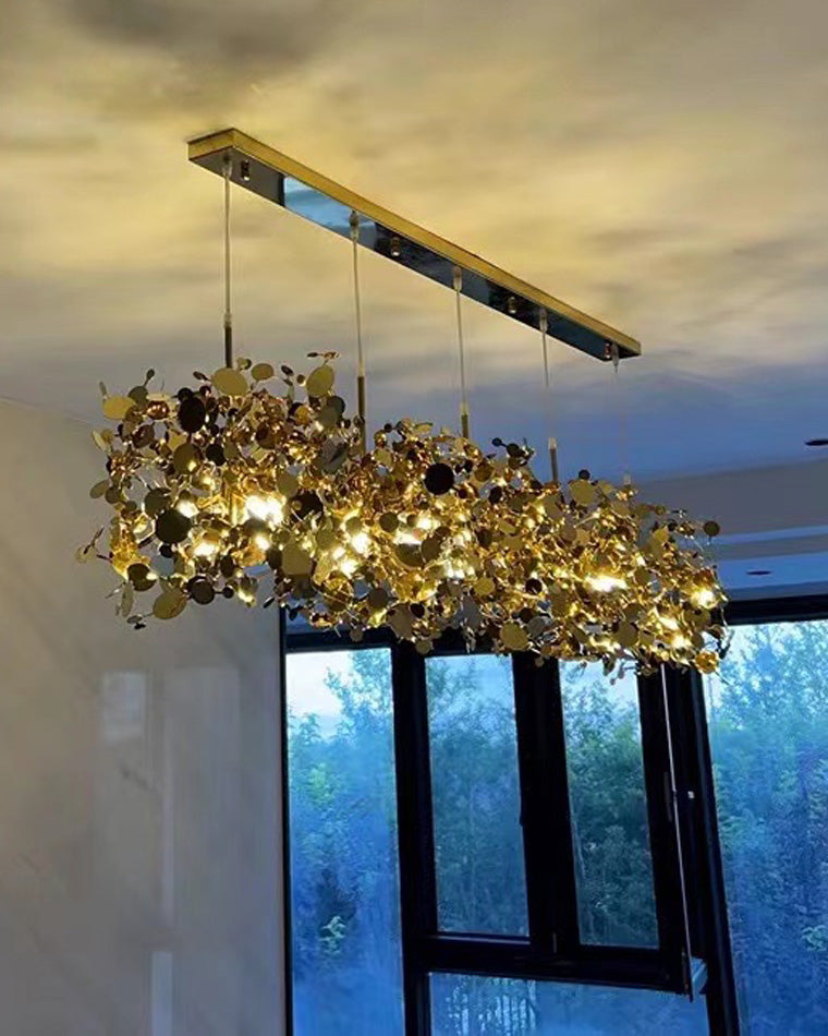 WOMO Multiple Hanging Lamps Cloud Silver/Gold-WM2042