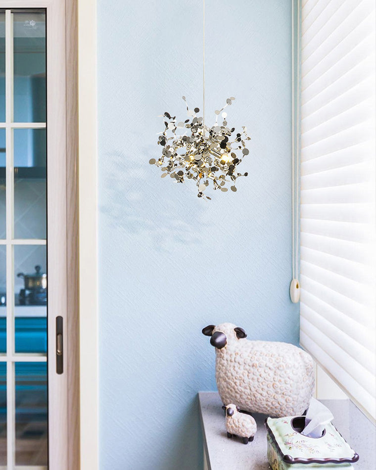 WOMO Multiple Hanging Lamps Cloud Silver/Gold-WM2042