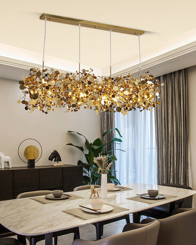 WOMO Multiple Hanging Lamps Cloud Silver/Gold-WM2042