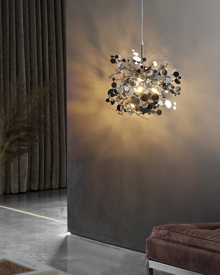 WOMO Multiple Hanging Lamps Cloud Silver/Gold-WM2042