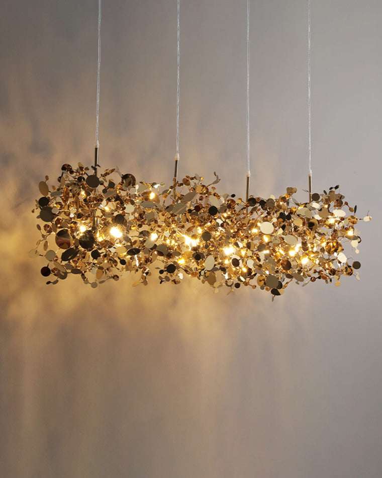 WOMO Multiple Hanging Lamps Cloud Silver/Gold-WM2042