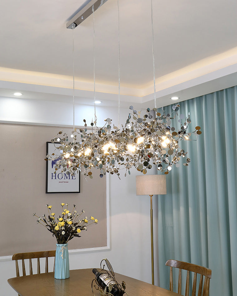 WOMO Multiple Hanging Lamps Cloud Silver/Gold-WM2042