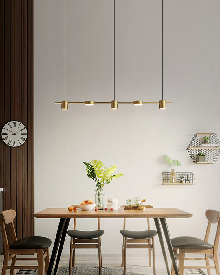 WOMO Lámparas Colgantes Lineal de 6 Luces-WM2048