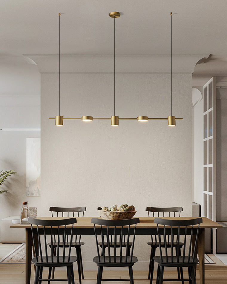 WOMO Lámparas Colgantes Lineal de 6 Luces-WM2048