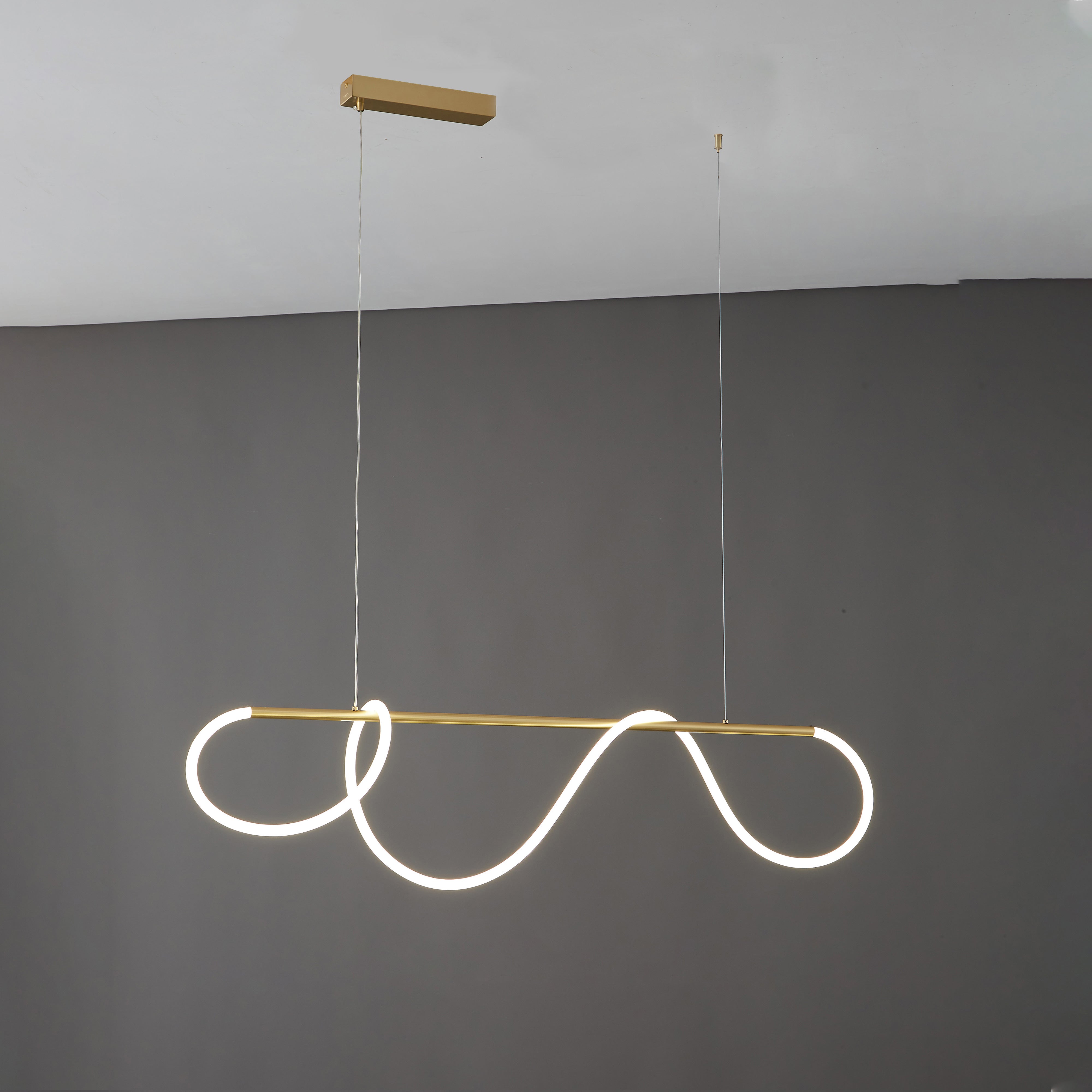 WOMO Lámparas Colgantes LED Laton Barra-WM2059a