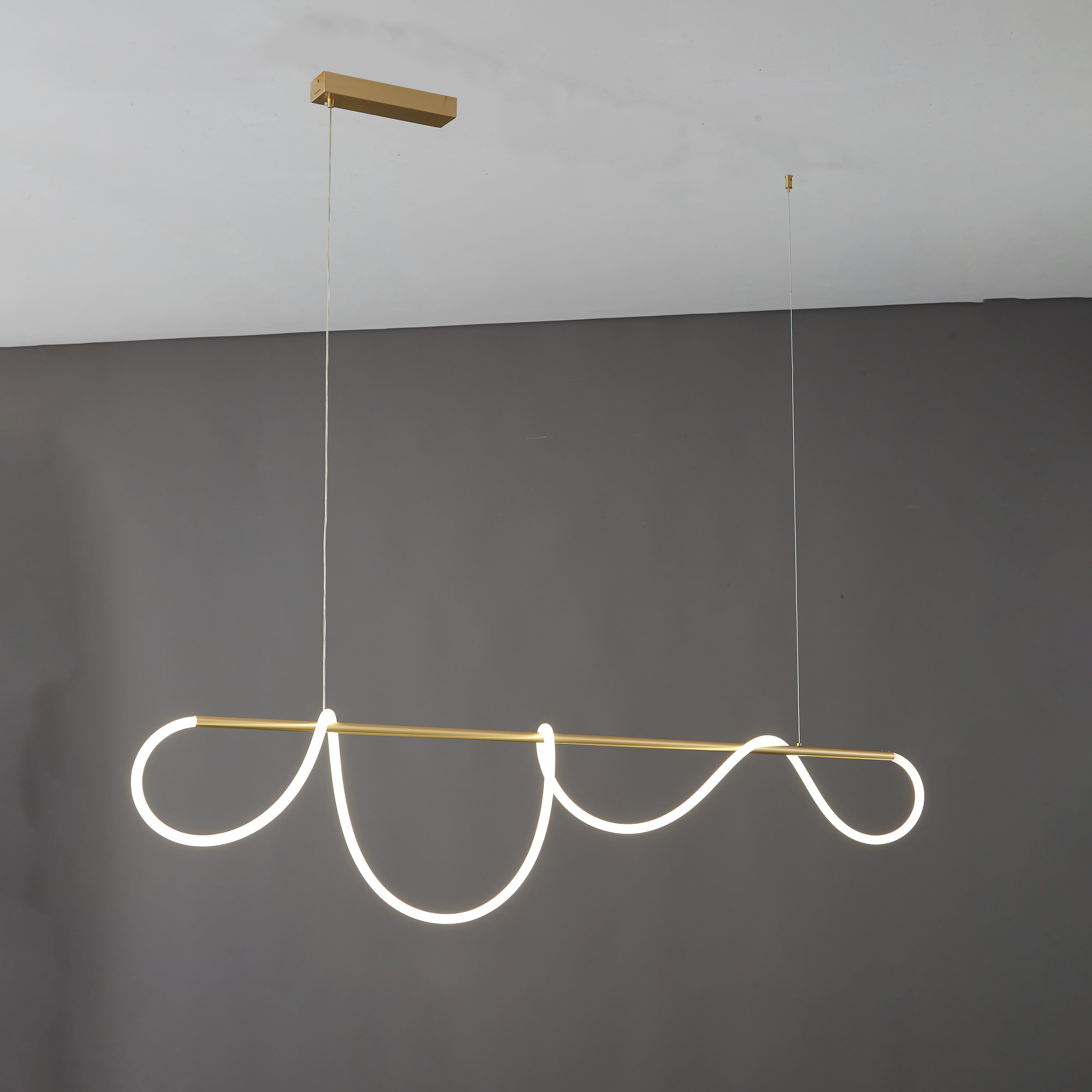 WOMO Lámparas Colgantes LED Laton Barra-WM2059a