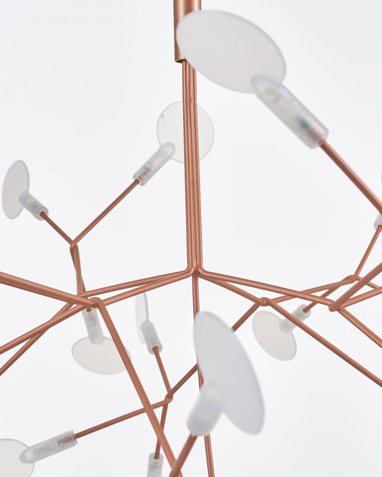 WOMO Lámpara de araña Heracleum/Luciérnaga - WM2072
