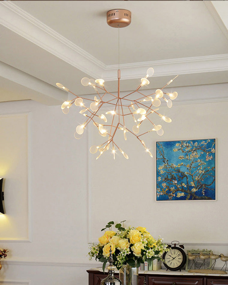 WOMO Lámpara de araña Heracleum/Luciérnaga - WM2072