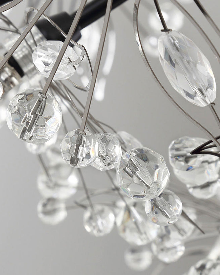 WOMO Lámparas Colgantes de Cristal con Ramillete de Gypsophila-WM2077