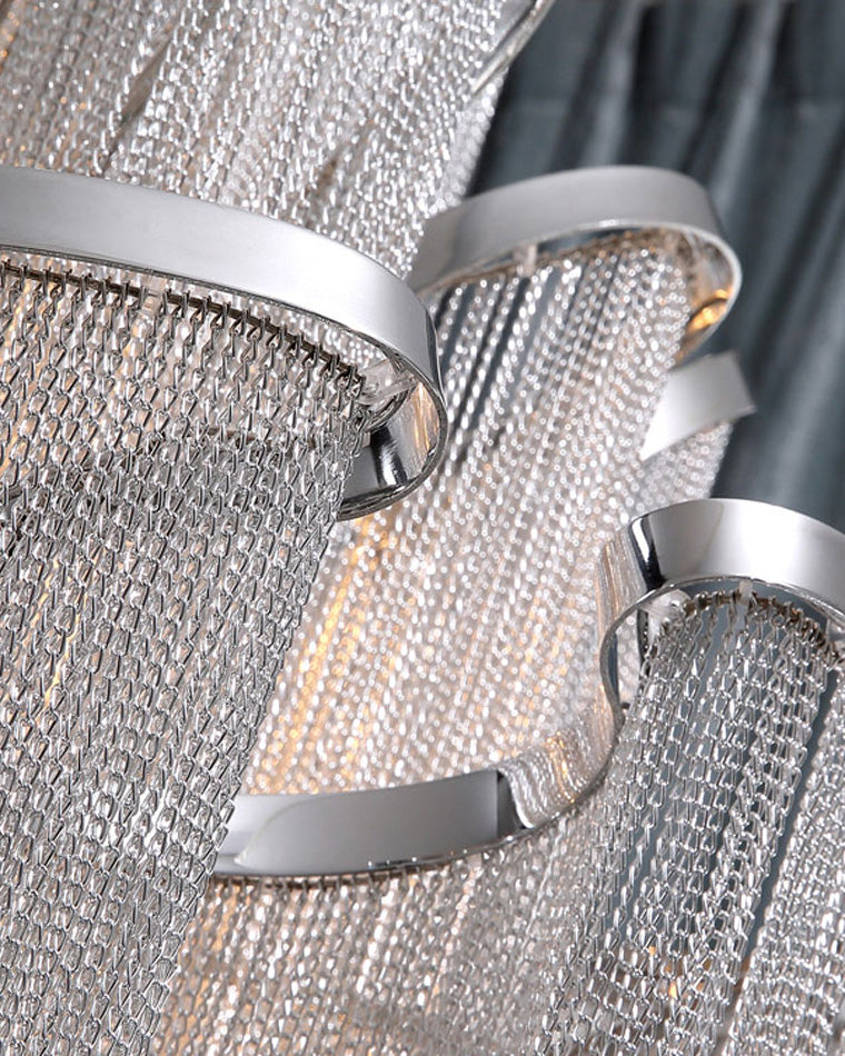 WOMO Tiered Pendant Lamps with Fringes-WM2079
