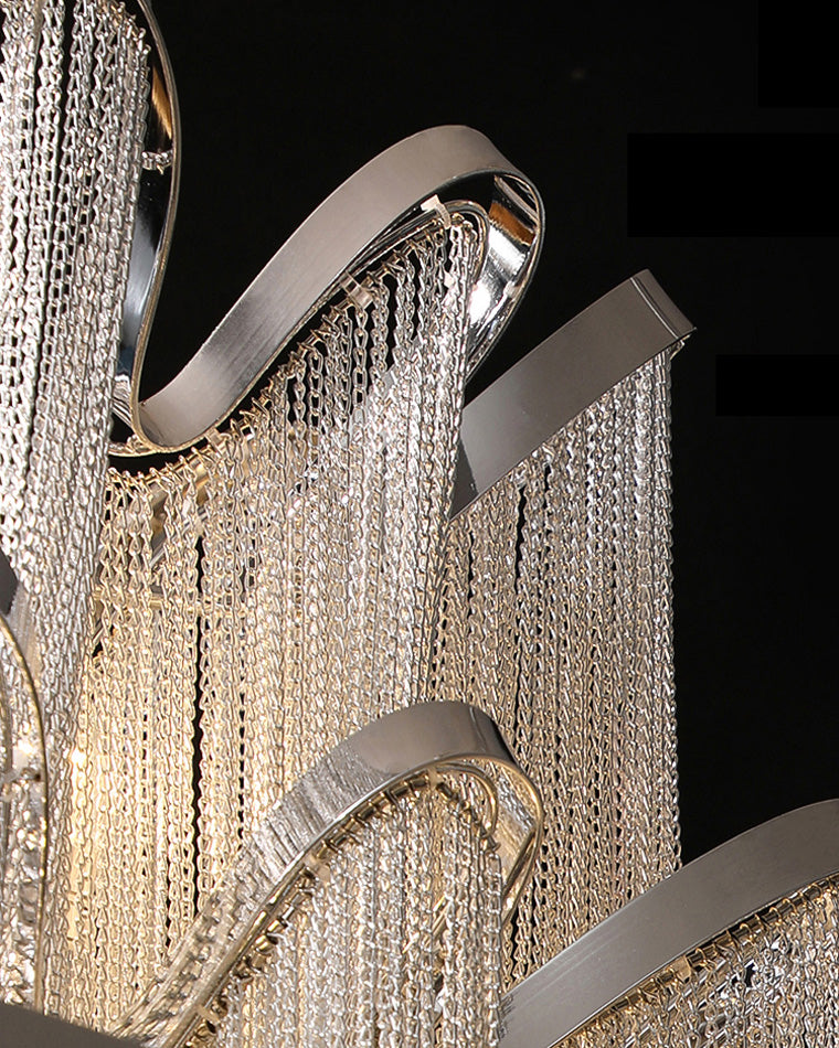 WOMO Tiered Pendant Lamps with Fringes-WM2079