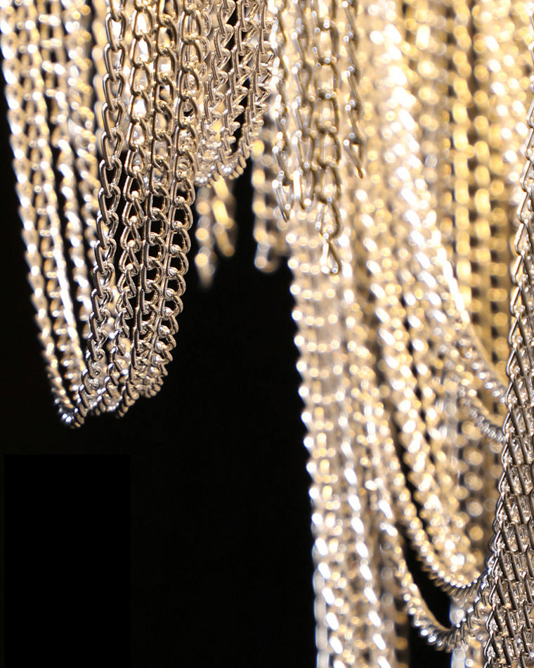 WOMO Tiered Pendant Lamps with Fringes-WM2079