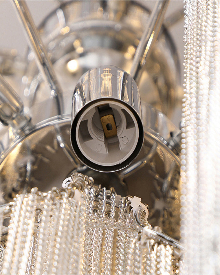 WOMO Tiered Pendant Lamps with Fringes-WM2079