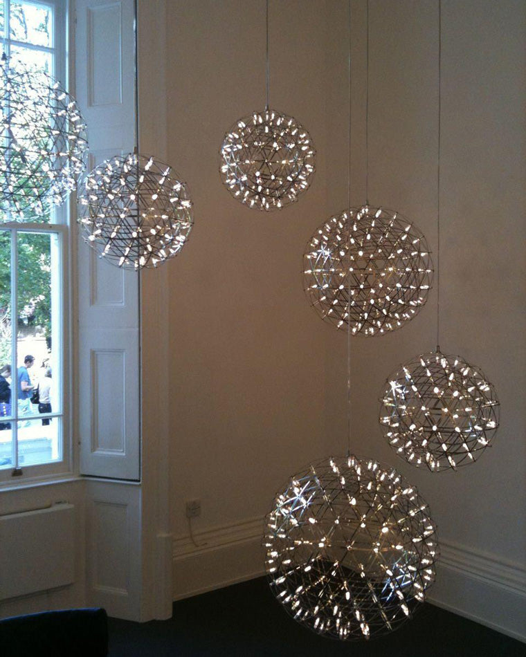 WOMO Lámparas Colgantes de Globos Estrellado-WM2091