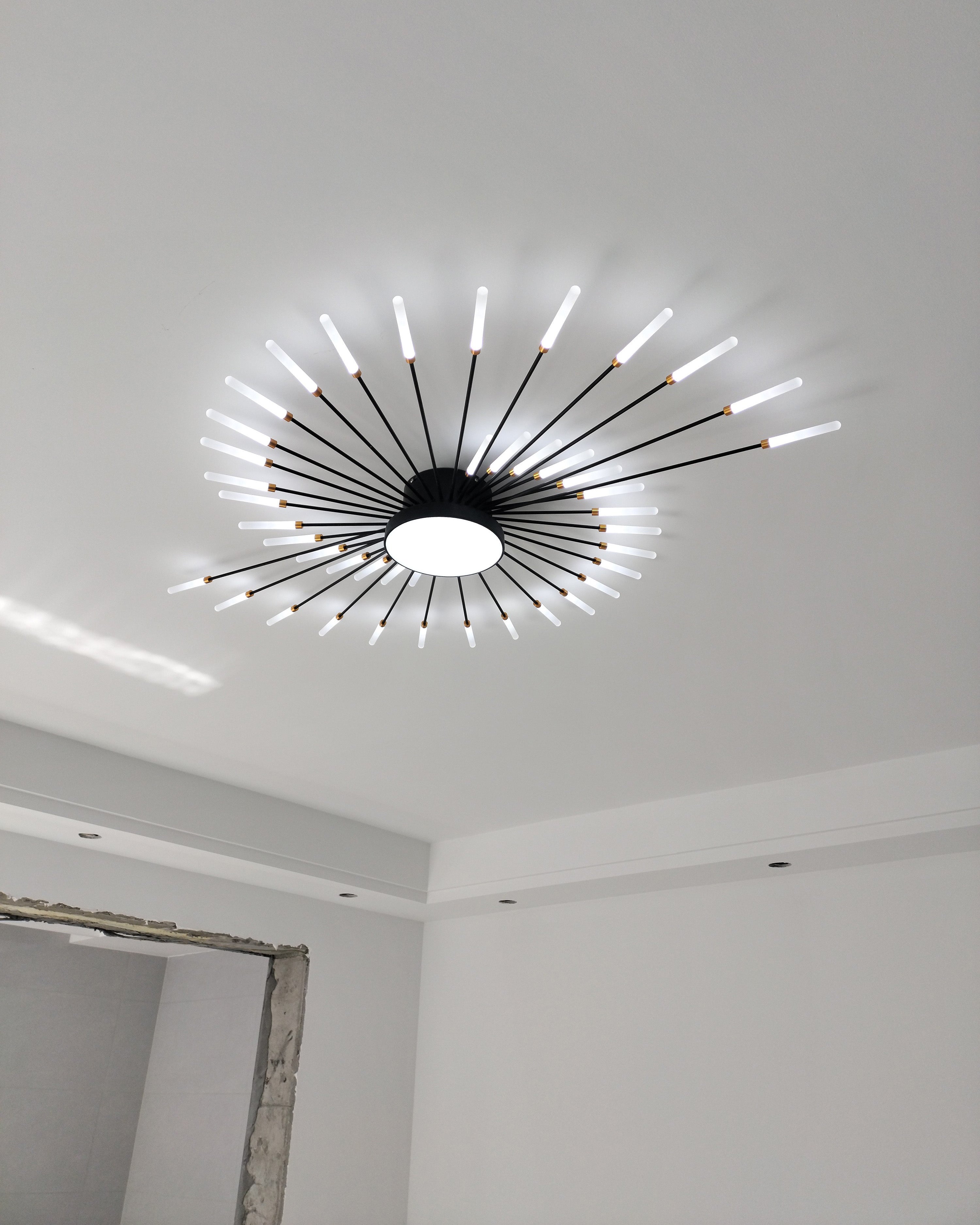 WOMO Firework Sunburst Recessed Ceiling Light - WM1001