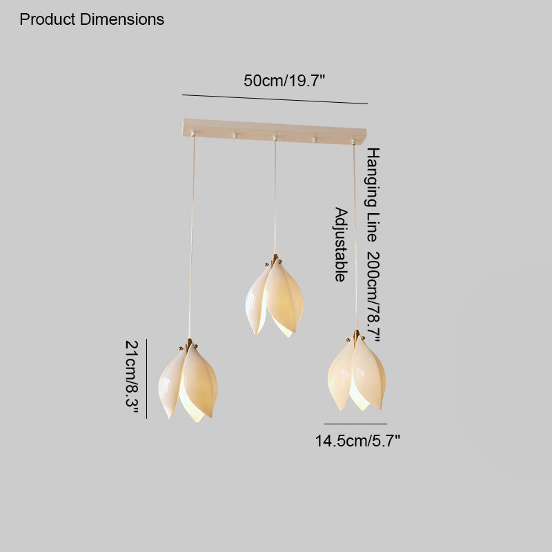 WOMO Lámpara colgante escalonada Magnolia - WM2106b