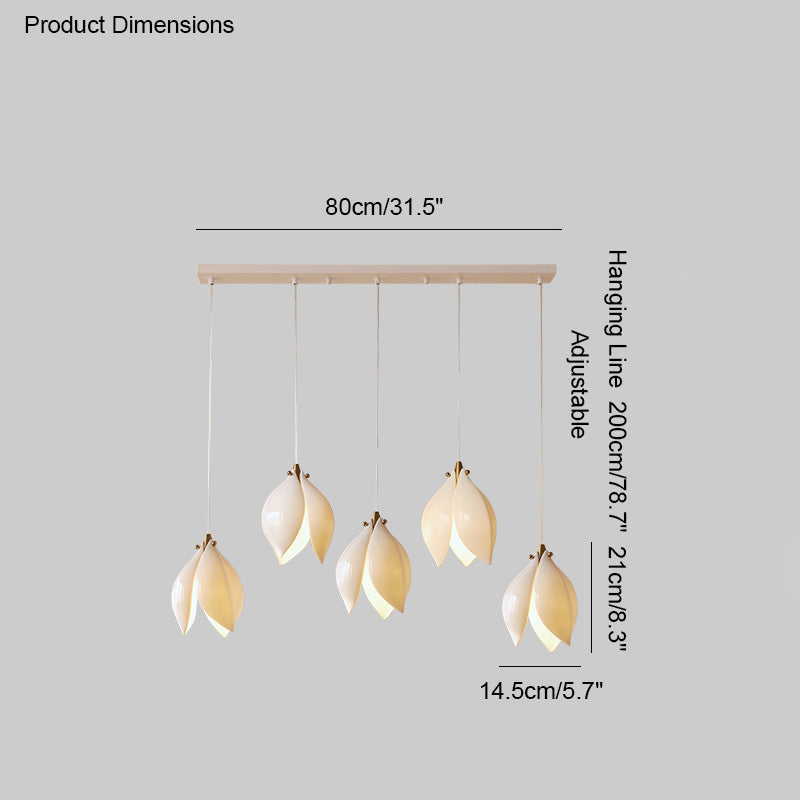 WOMO Lámpara colgante escalonada Magnolia - WM2106b