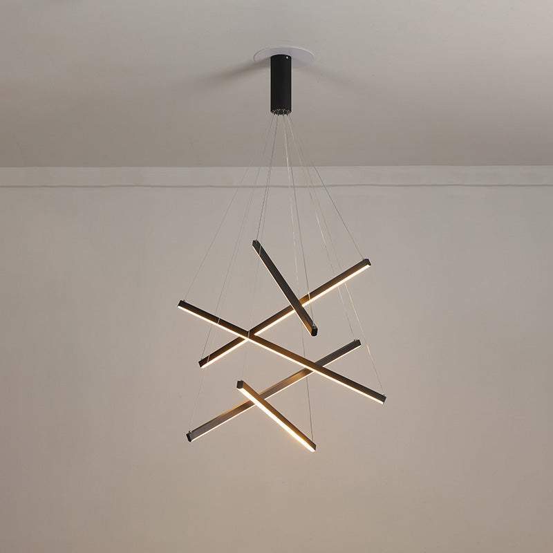 WOMO Lámparas Colgantes LED Varillas Múltiples-WM2125