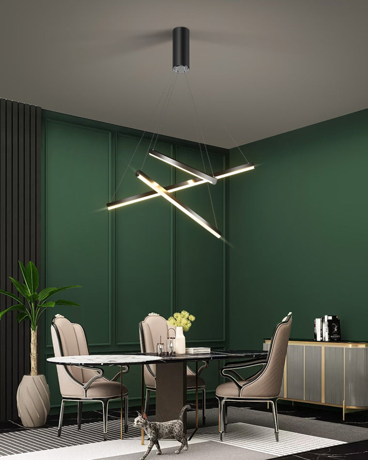 WOMO Lámparas Colgantes LED Varillas Múltiples-WM2125