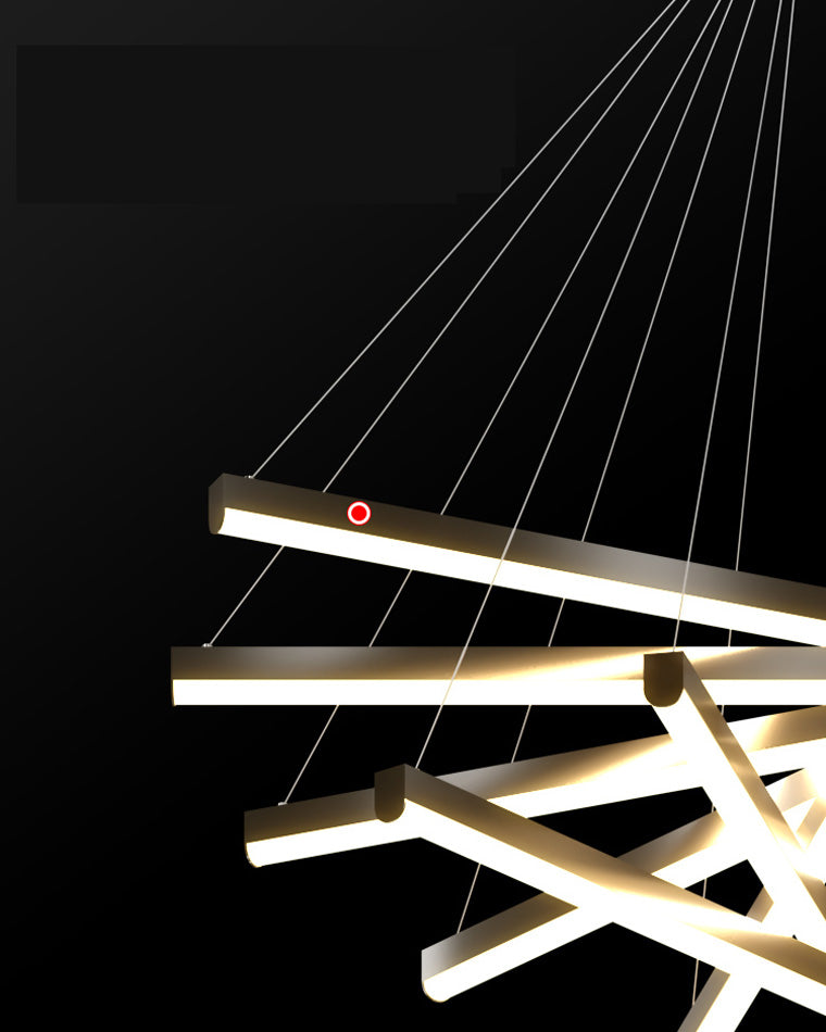WOMO Lámparas Colgantes LED Varillas Múltiples-WM2125