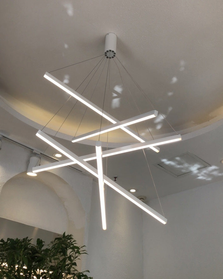 WOMO Lámparas Colgantes LED Varillas Múltiples-WM2125