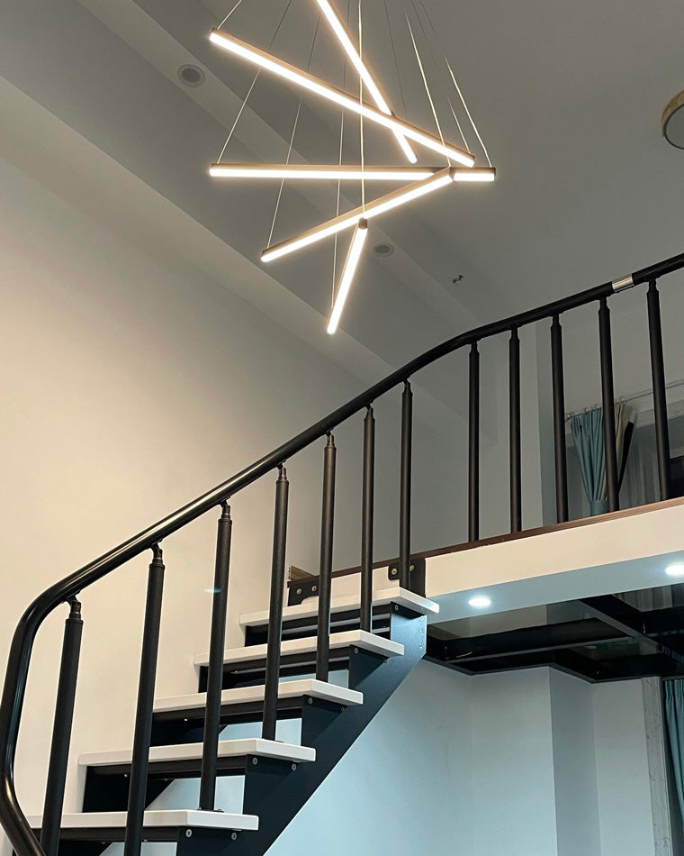 WOMO Lámparas Colgantes LED Varillas Múltiples-WM2125