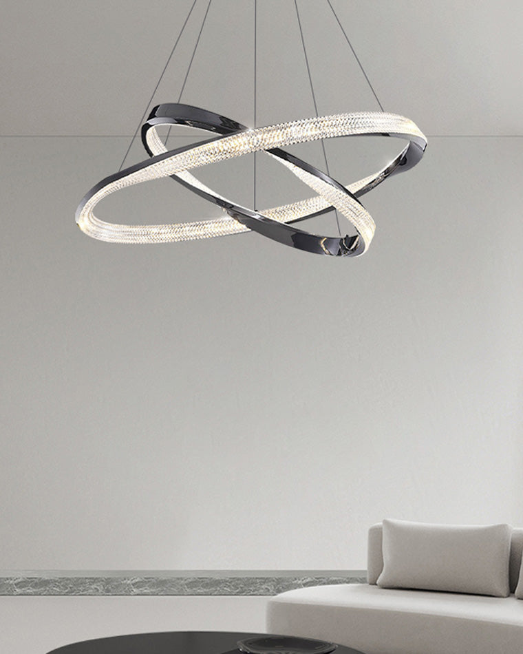 WOMO Lámparas Colgantes LED Circular Möbius-WM2128