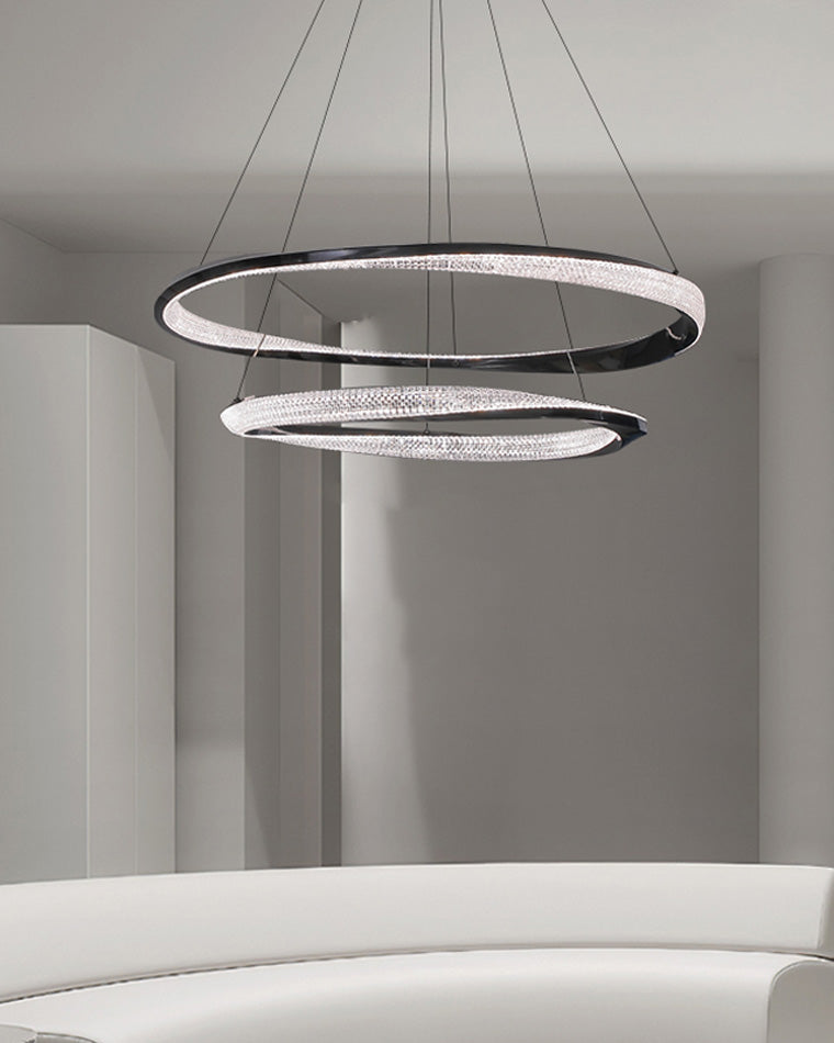 WOMO Lámparas Colgantes LED Circular Möbius-WM2128
