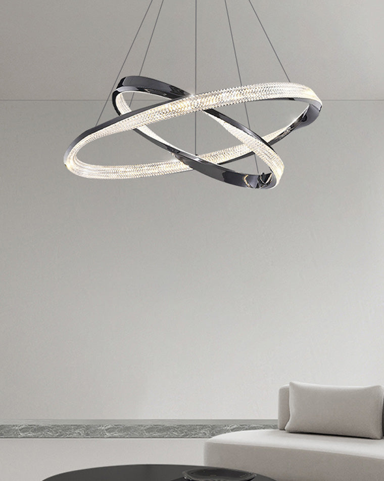WOMO Lámparas Colgantes LED Circular Möbius-WM2128