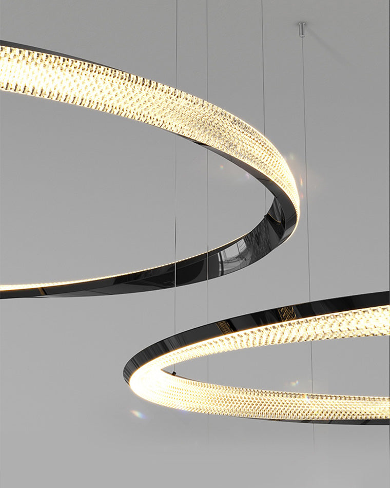 WOMO Lámparas Colgantes LED Circular Möbius-WM2128