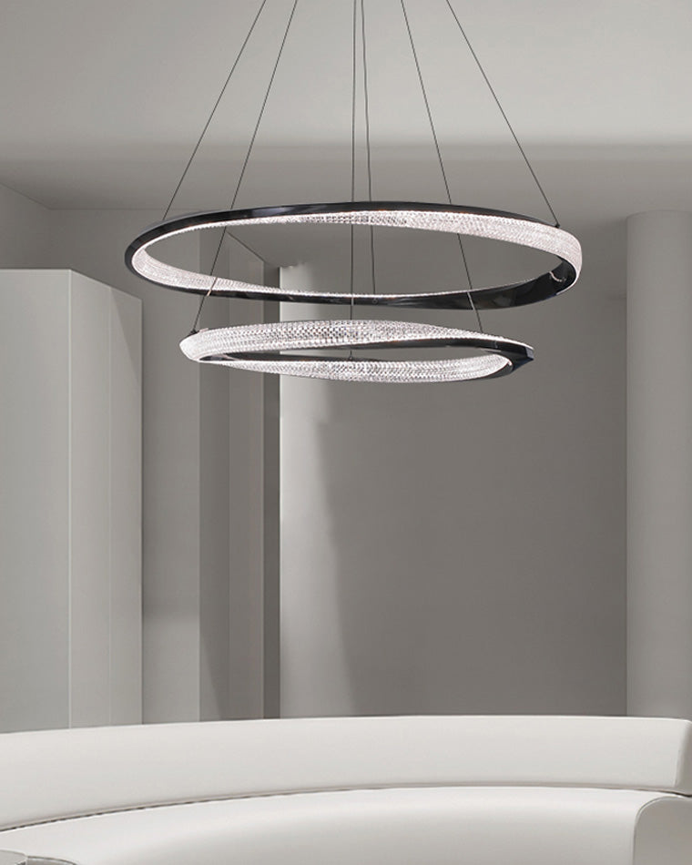 WOMO Lámparas Colgantes LED Circular Möbius-WM2128