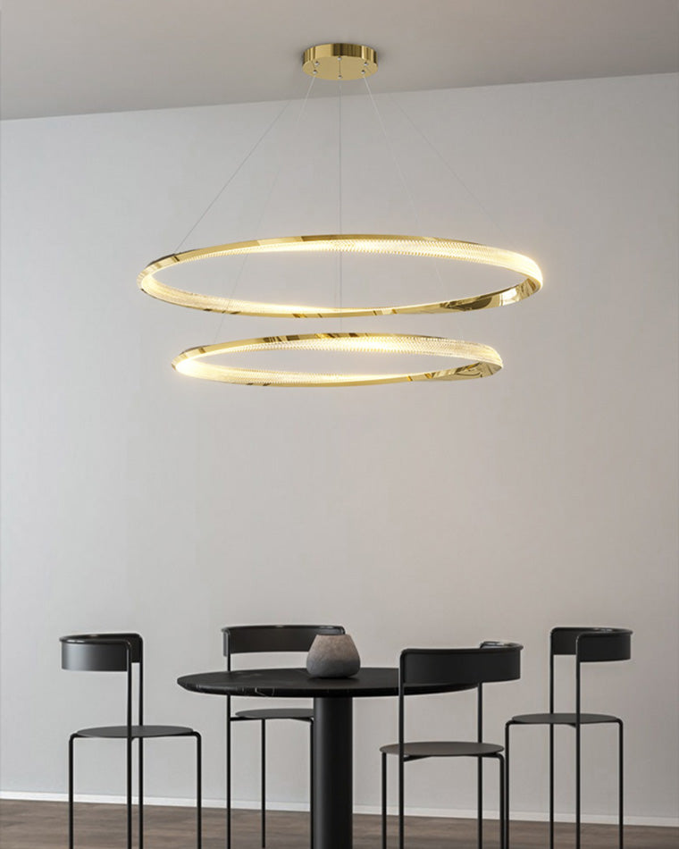 WOMO Lámparas Colgantes LED Circular Möbius-WM2128