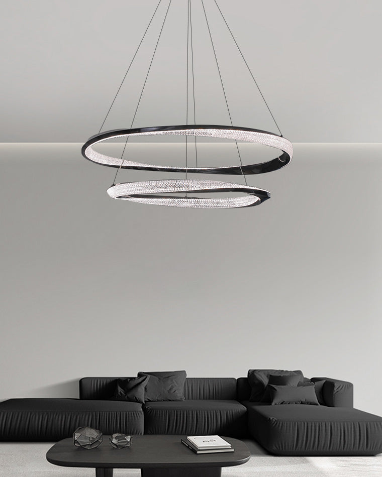 WOMO Lámparas Colgantes LED Circular Möbius-WM2128