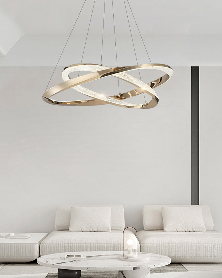 WOMO Lámparas Colgantes LED Circular Möbius-WM2128