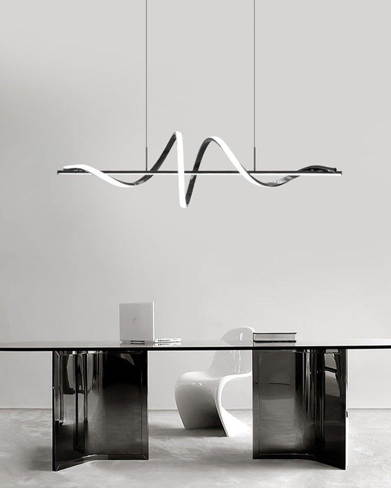 Lámpara colgante de cocina LED en espiral WOMO-WM2129
