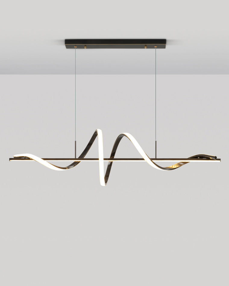 Lámpara colgante de cocina LED en espiral WOMO-WM2129