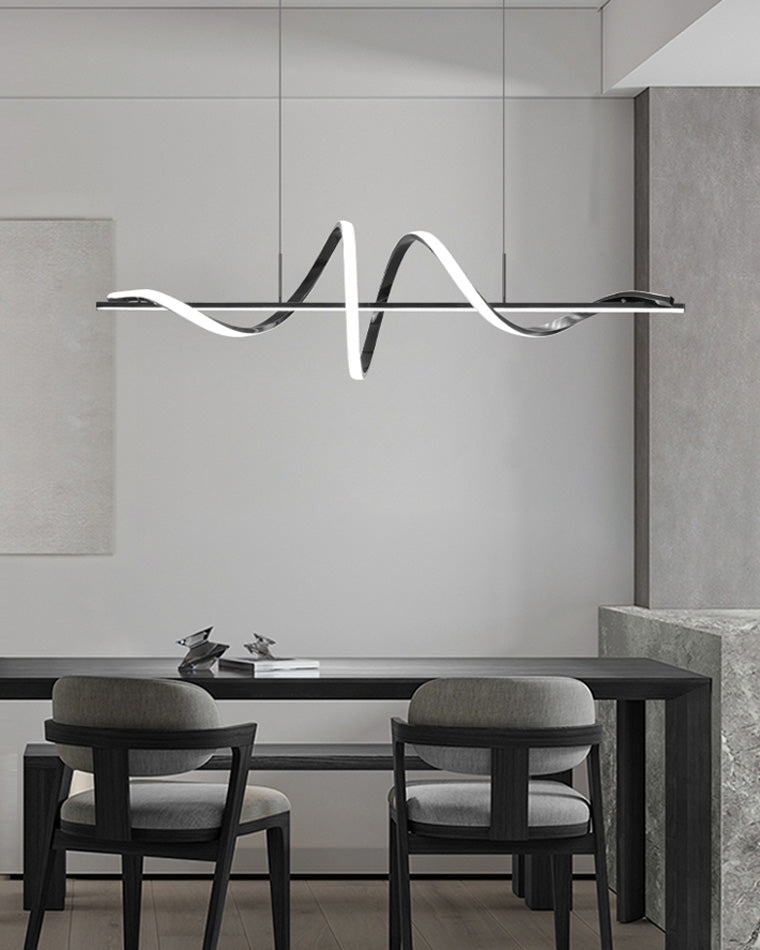 Lámpara colgante de cocina LED en espiral WOMO-WM2129