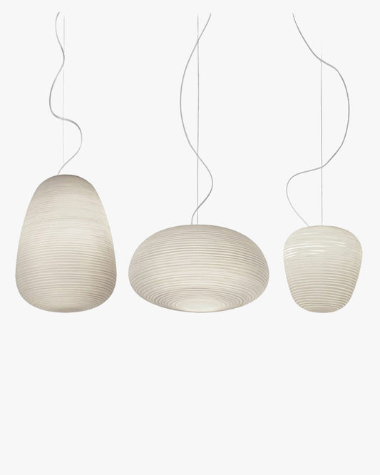 Lámpara colgante WOMO Lantern de vidrio soplado - WM2151