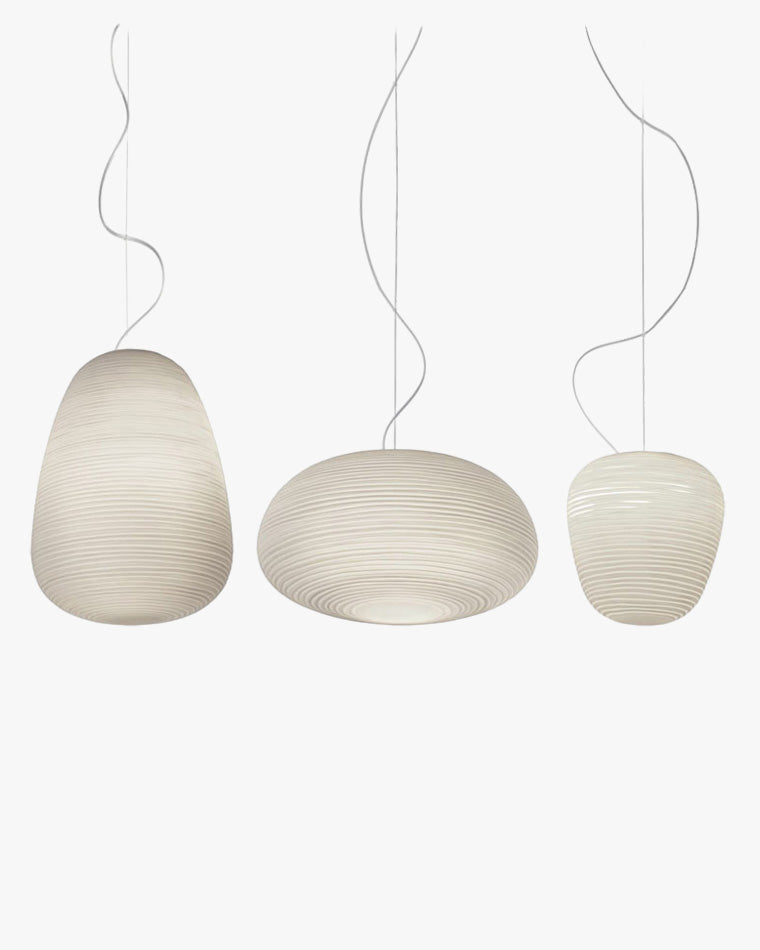 Lámpara colgante WOMO Lantern de vidrio soplado - WM2151