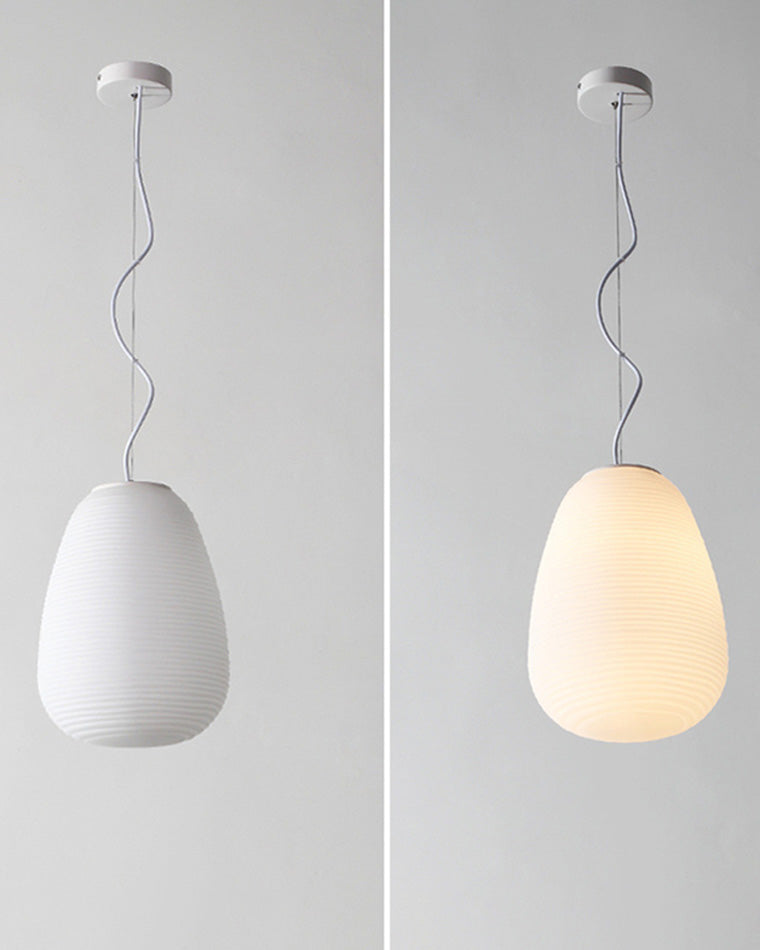 Lámpara colgante WOMO Lantern de vidrio soplado - WM2151