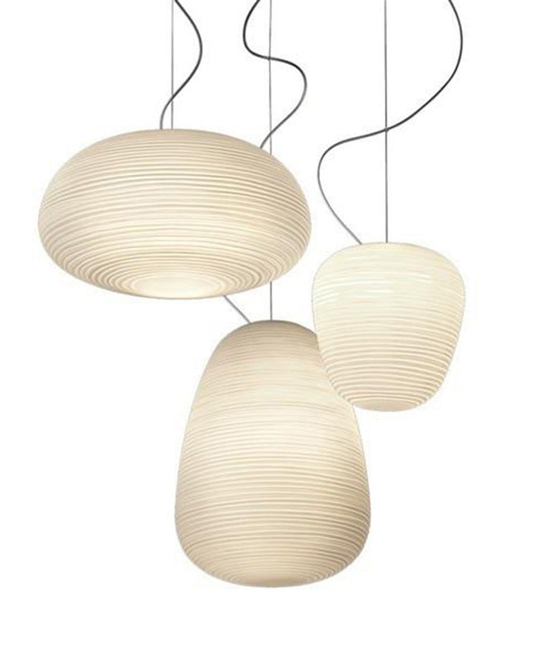 Lámpara colgante WOMO Lantern de vidrio soplado - WM2151