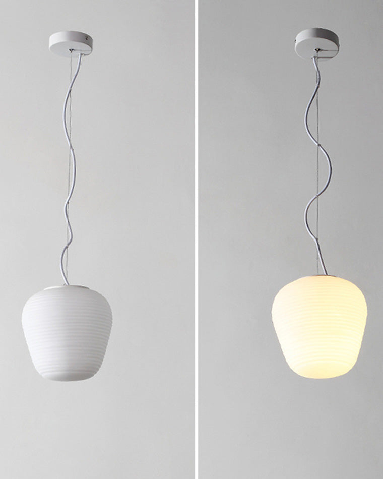 Lámpara colgante WOMO Lantern de vidrio soplado - WM2151