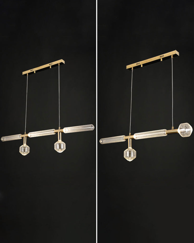 WOMO Lámparas Colgantes de Vidrio Vertical/Horizontal Cypher-WM2153