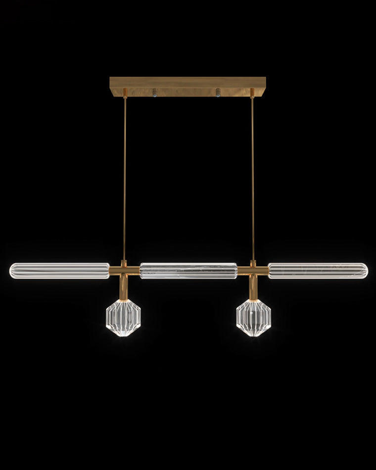 WOMO Lámparas Colgantes de Vidrio Vertical/Horizontal Cypher-WM2153