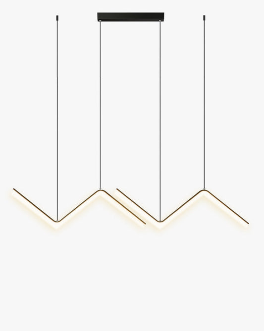 Lámpara colgante de cocina LED WOMO ZigZag-WM2154