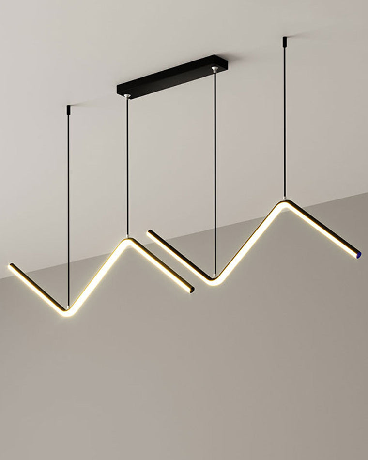 Lámpara colgante de cocina LED WOMO ZigZag-WM2154