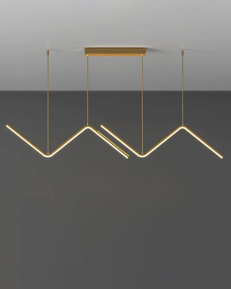 Lámpara colgante de cocina LED WOMO ZigZag-WM2154