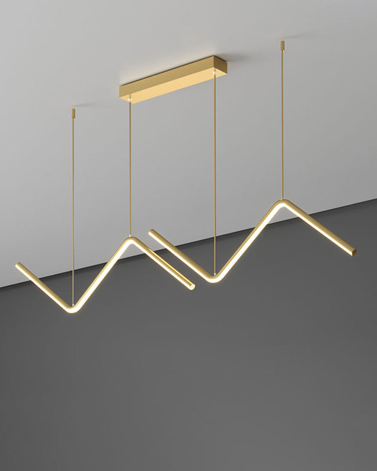 Lámpara colgante de cocina LED WOMO ZigZag-WM2154