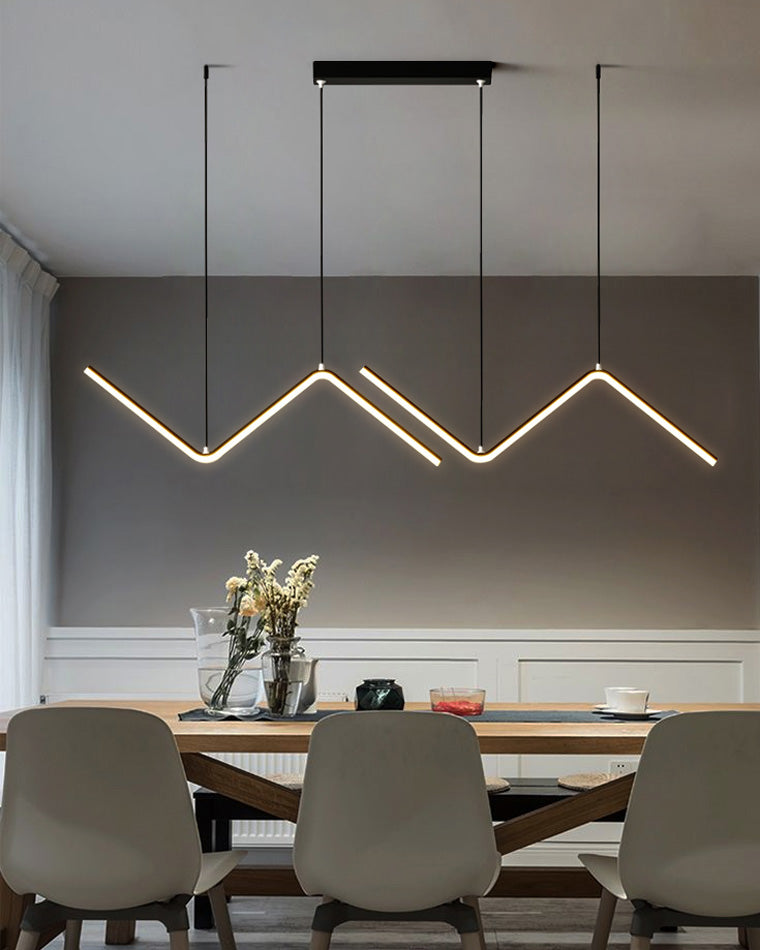 Lámpara colgante de cocina LED WOMO ZigZag-WM2154